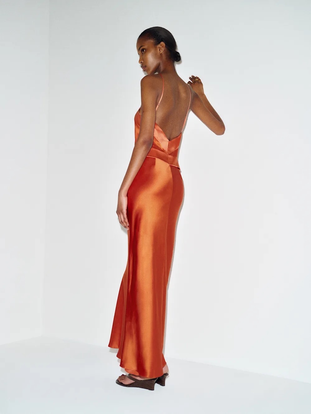 Reformation Jillian Silk Dress - Picture 2 of 3